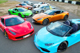 Ultimate 10 Supercars Demo Lap + Hot Lap + Lunch (Weekday) 10 car experience (Weekday)